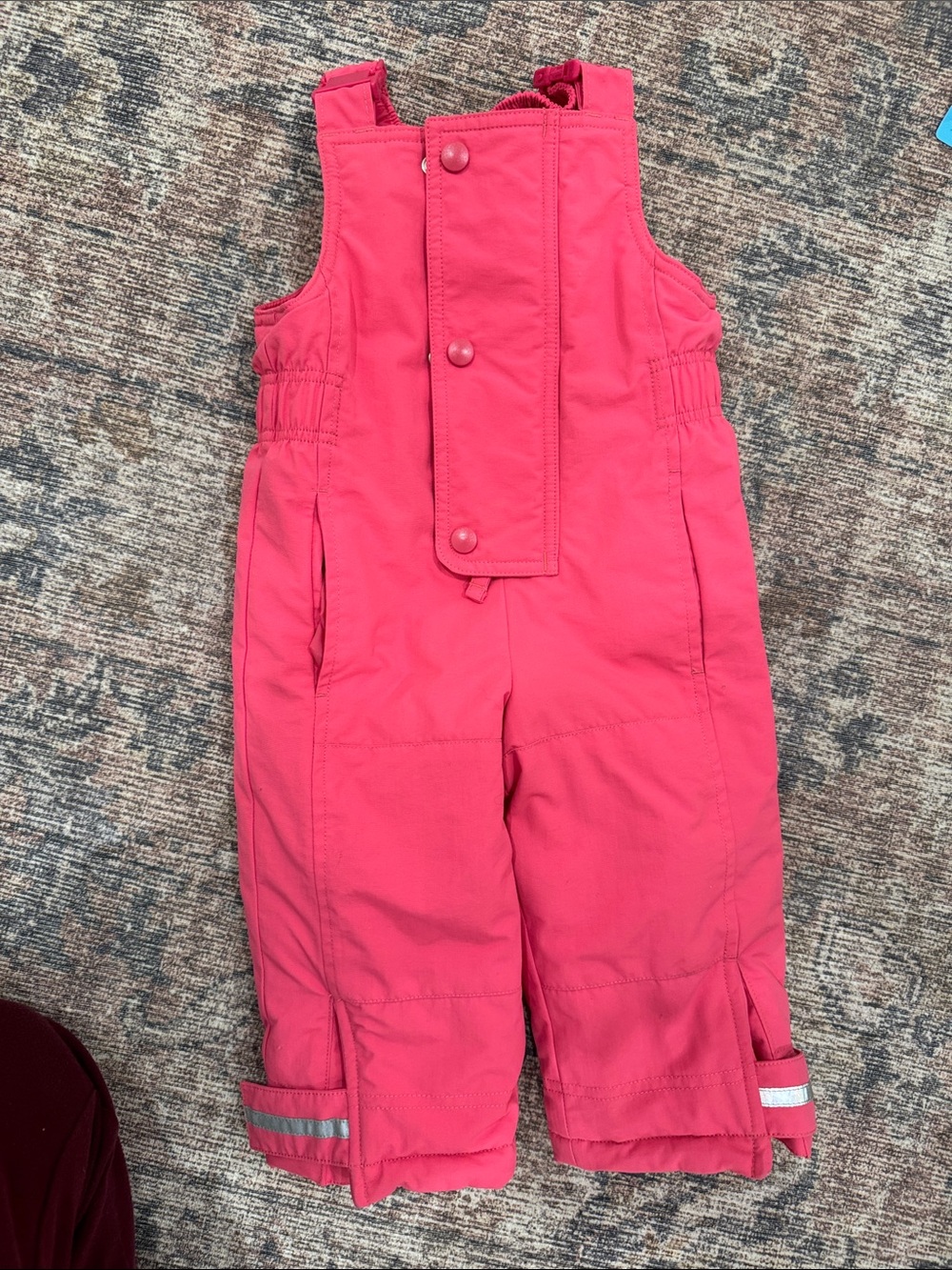 Hanna Andersson Pink Snow Overalls - Girls Bib Pants